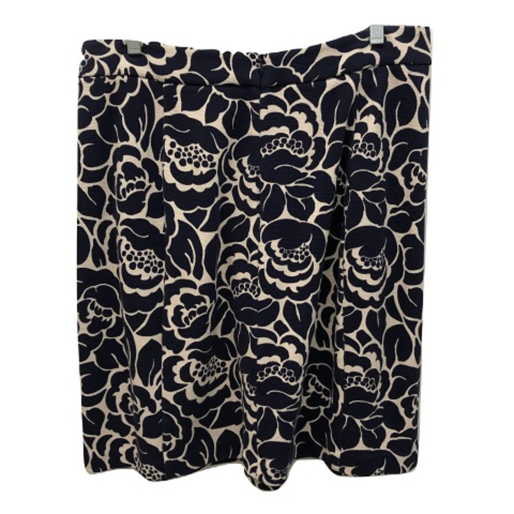 Boden Floral Single-Pleat Skirt, Size 10